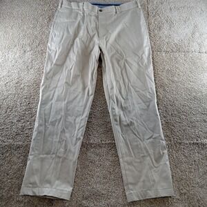 Brooks Brothers Pants Mens 35x30 Stone Khaki Light Weight Advantage Chino‎ Clark